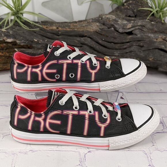 Converse Chuck Taylor All Star Pretty Strong Sneakers with Added Shoelace Tags - Picture 3 of 9